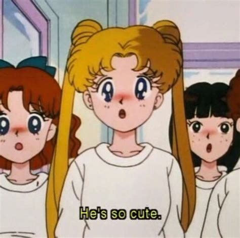 When My Friends And I See A Hot Guy Arte Sailor Moon Sailor Saturn