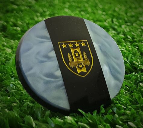 Seleção nacional masculina de futebol que representa o uruguai. Jogo de Botão Frandian - Botão avulso seleção do Uruguai