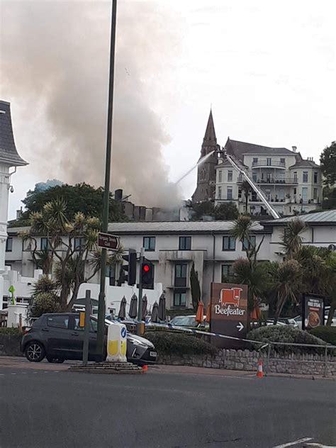Firefighters At Scene Of Huge Blaze In Torquay We Are South Devon