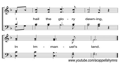 The Sands Of Time A Cappella Hymn Youtube