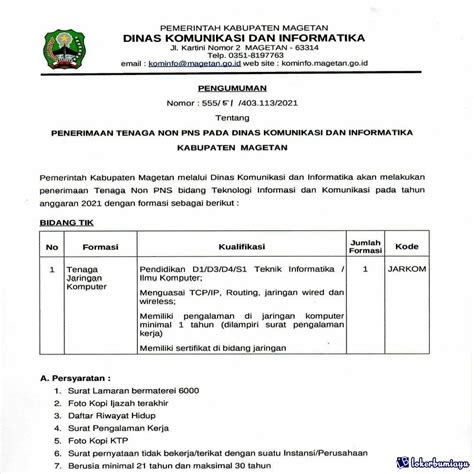 Bulan ini perusahaan tersebut sedang membutuhkan beberapa tambahan karyawan untuk posisi merchandiser, operator cutting (potong). Info Loker Terbaru di Magetan Jawa Timur Bulan ini 2021