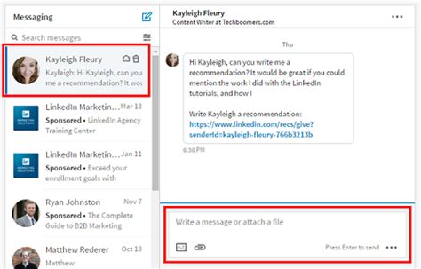 Linkedin Messages What They Are And How To Send Them