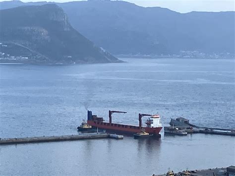 Sanctioned Russian Ship Moves Mystery Cargo In Simons Town Navy