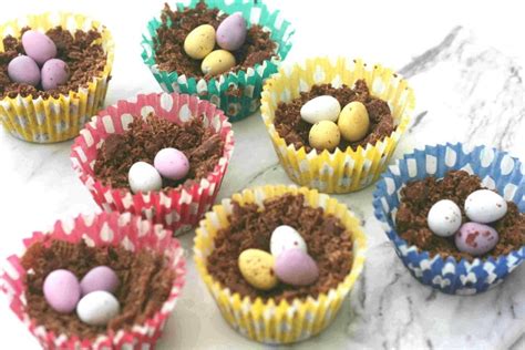 Easter Chocolate Nests Are By Far The Simplest Thing You Can Bake With