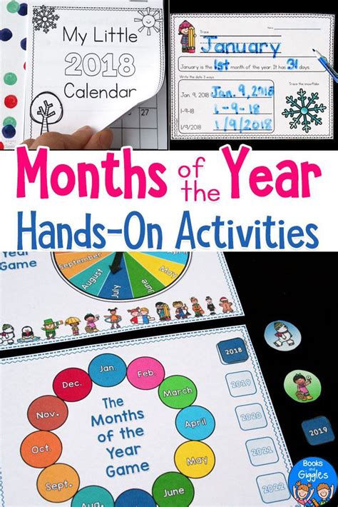 Months Of The Year Activities And Worksheets Months In A Year