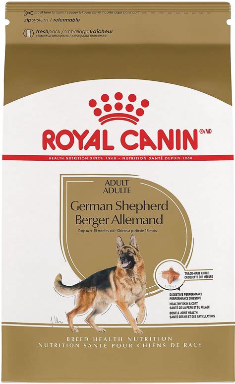 Processed foods are more common and more convenient but they may contain ingredients that may cause dermatitis or eczema. Royal Canin German Shepherd Adult Dry Dog Food, 17-lb bag ...