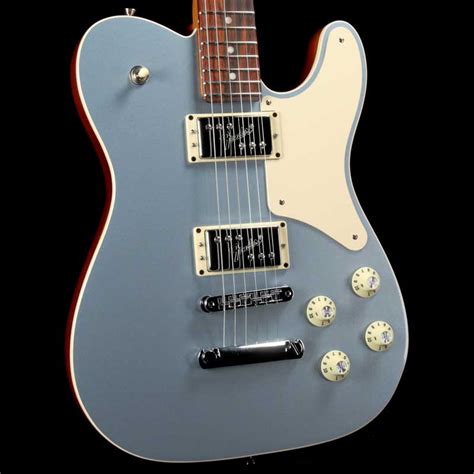 Fender Parallel Universe Troublemaker Telecaster Deluxe Ice Blue Metal