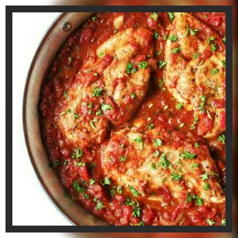 One Pan Italian Garlic Tomato Chicken Recipe Chicken Breast Recipes