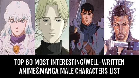 Top 60 Most Interesting Animemanga Male Characters By Mockingentropy