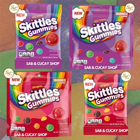Skittles Gummy Candy Shopee Philippines