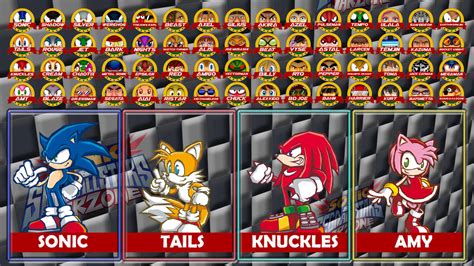 Sonic And Sega All Star Warzone Select Screen By Mrjechgo On Deviantart