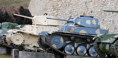 Old Military Tanks Stock Photo Image Of Vehicle Camouflage 29489948