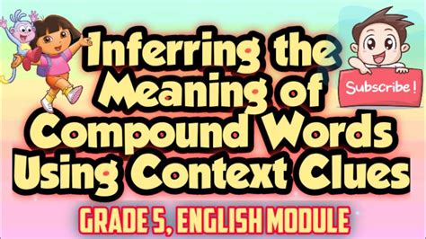 Inferring The Meaning Of Compound Words Using Context Clues Module