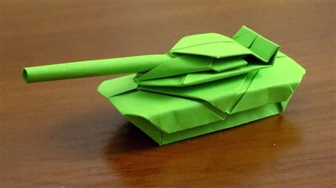 Nasıl Bir Tank Kağıt Elleriyle Origami Tank Origami Tutorial Paper