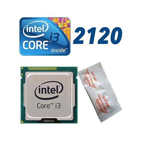 Processore Cpu Desktop Intel Core I3 2120 Lga 1155 Dualcore 33 Ghz Bulk