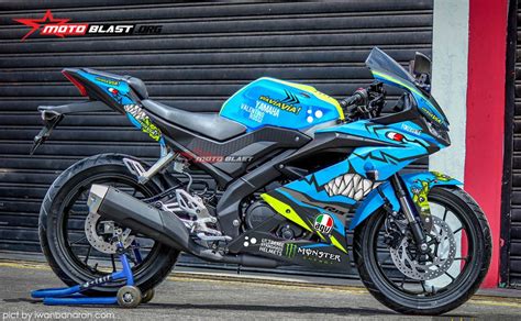 Maybe you would like to learn more about one of these? Modifikasi Striping All New Yamaha R15 AGV pista Shark ...