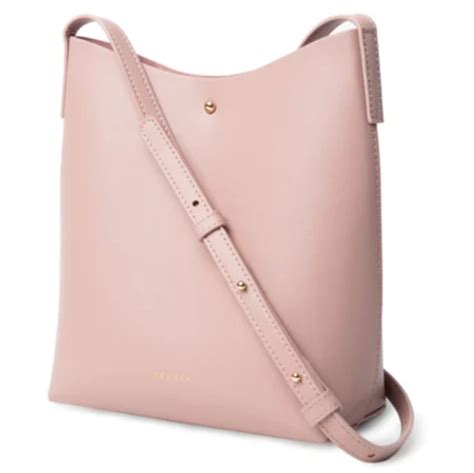 Samara Bags Samara Shoulder Bag Medium Crossbody Peony Pink Vegan