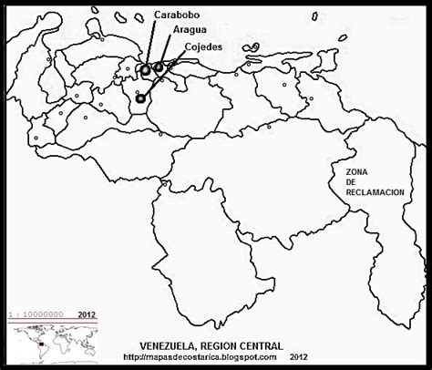 Mapas De Venezuela República Bolivariana De Venezuela America
