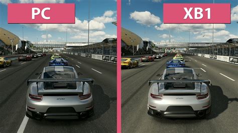 Forza Motorsport 7 Pc Vs Xbox One Graphics Comparison