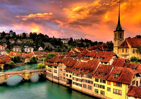 Bern Switzerland Cityscape