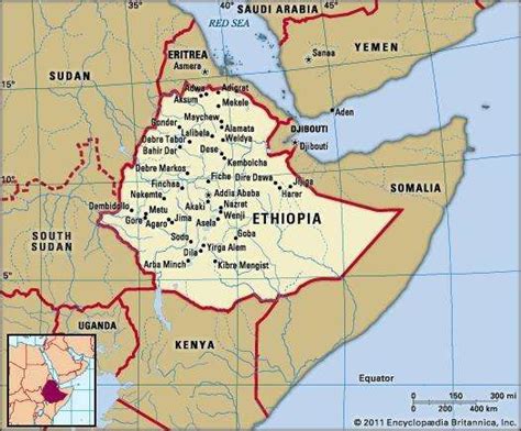 Ethiopia History Capital Map Population And Facts