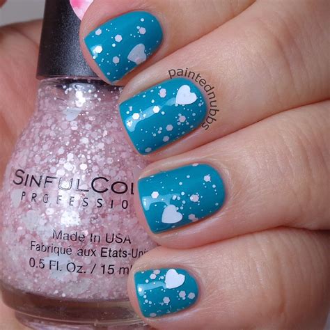 Painted Nubbs Sinful Colors Professional Flirt With Hearts Collection