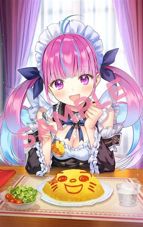 チラシの裏でゲーム鈍報ホロライブ・湊あくあの恋愛アドベンチャー『あくありうむ。』エロいネグリジェのエロ店舗特典