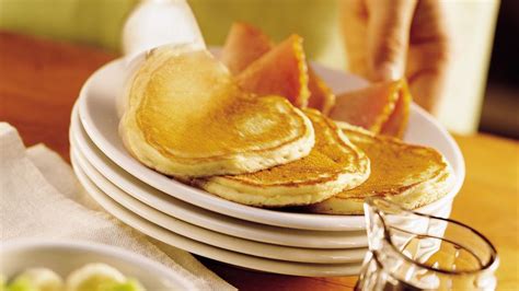 Maple Sour Cream Pancakes Recipe Bettycrocker Com