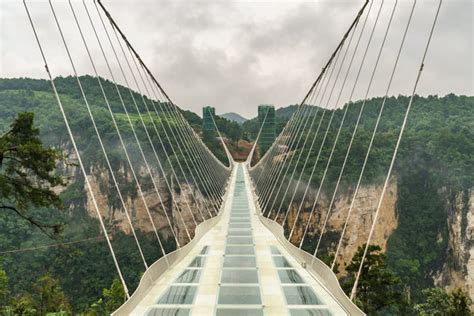 Zhangjiajie Glass Bridge Zhangjiajie Shi China Atlas Obscura