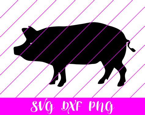 Pig SVG - Free Pig SVG Download - svg art