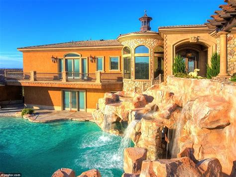 Nevada Mansion With Its Own Backyard Water Park Makes A 3 Million