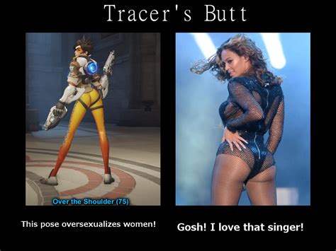 Overwatch Tracers Buttocks Meme By Guitarseer On Deviantart