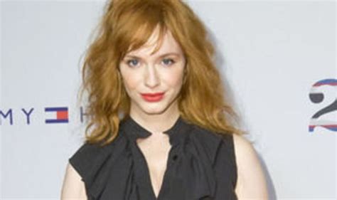 Christina Hendricks Loves Being Ginger Day And Night Entertainment