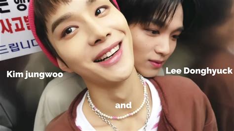 Kim Jungwoo And His Baby Lee Haechan Lee Donghyuck Nct Nct Jungwoo Haechan Youtube