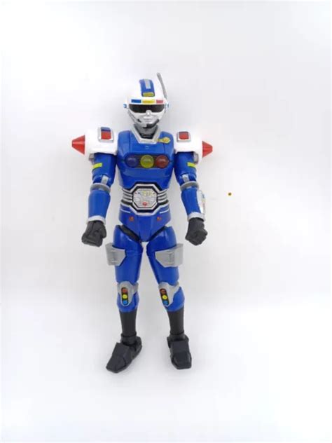 Power Rangers Lightning Collection Turbo Blue Senturion Deluxe Figure