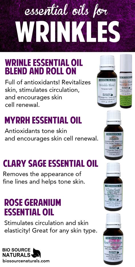 3 Best Essential Oils For Wrinkles Anti Aging Essential Oils
