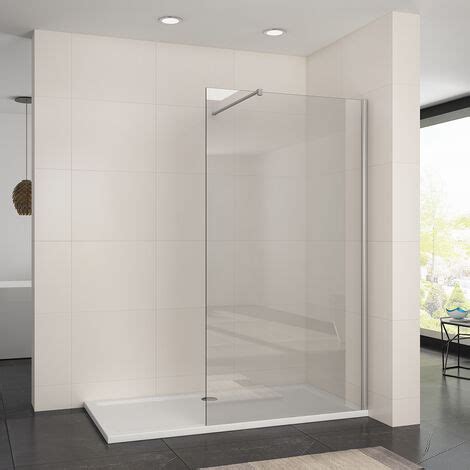 ELEGANT Wetroom 1000mm Shower Screen Panel Walk In Shower Enclosure 8mm