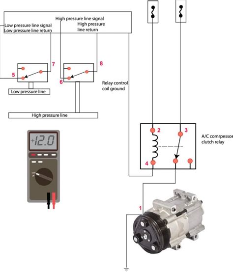 Ac Compressor Wiring Schematic