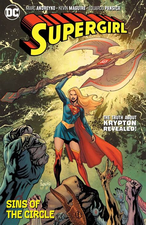 Review Supergirl Vol 2 Sins Of The Circle Supergirl Dc Comics