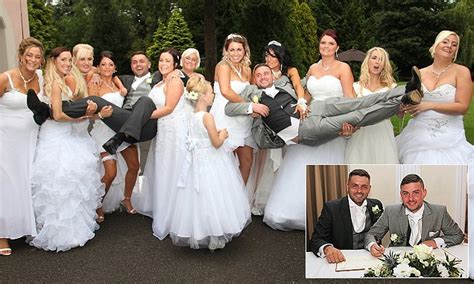Cwmbran Gay Couple Wanted A Wedding Dress On Their Big Day So Chose Ten