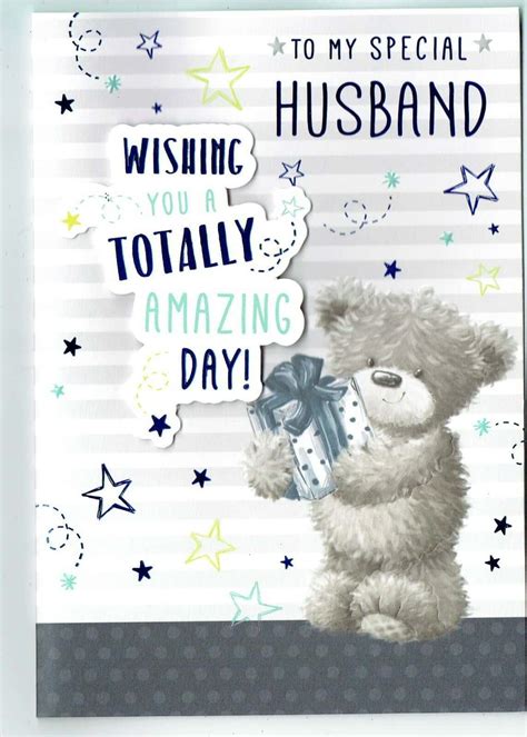 Husband Birthday Card To My Special Husband With Love Ts And Cards