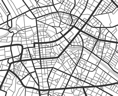 vector city eps maps vector maps images