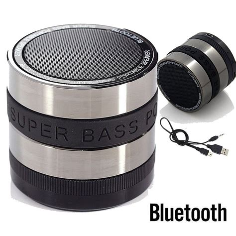 Mini Super Bass Portable Speaker Camera Lens Shaped Hifi Stereo Wireless Bluetooth Speaker Sub