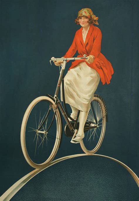 Vintage Cycling Poster Raleigh Bicycle Advertising Poster At 1stdibs