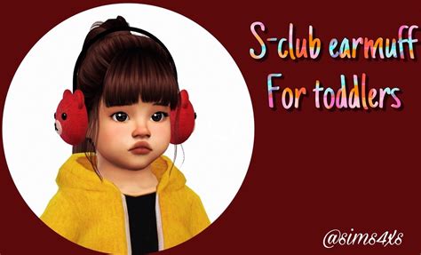 Sims4xs S Club Ll Ts4 Earmuff For Toddlers
