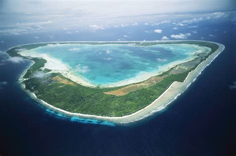 Lær om geografien i ølandet Kiribati