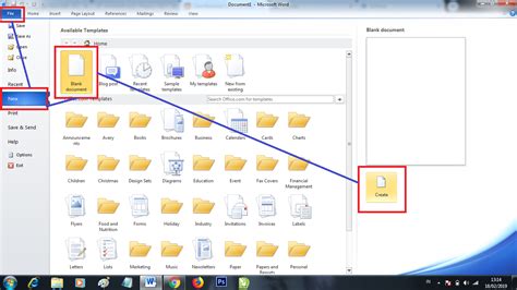 Cara Membuat Dokumen Baru Dan Cara Menyimpan Dokumen Di Microsoft Word