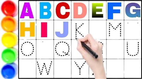A B C D Capital Letter Abcd How To Write Abcd Abcd Song Abc