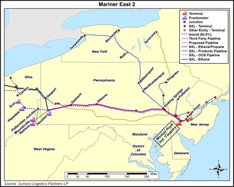 Sunoco Launches Open Season For Mariner East 2 Project Natural Gas