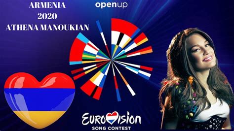road to eurovision 2020 armenia with athena manoukian chains on you 🇦🇲 youtube